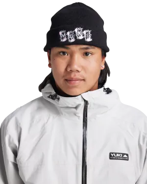 Yuki Threads Warped Beanie - Black